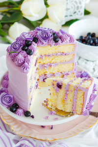Floral Lavender Cake Recipe: Step-by-Step Guide