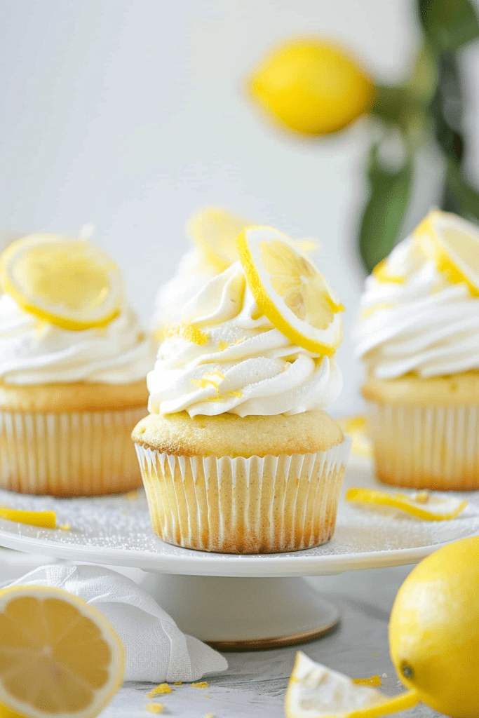 Lemon Cupcakes with Lemon Buttercream