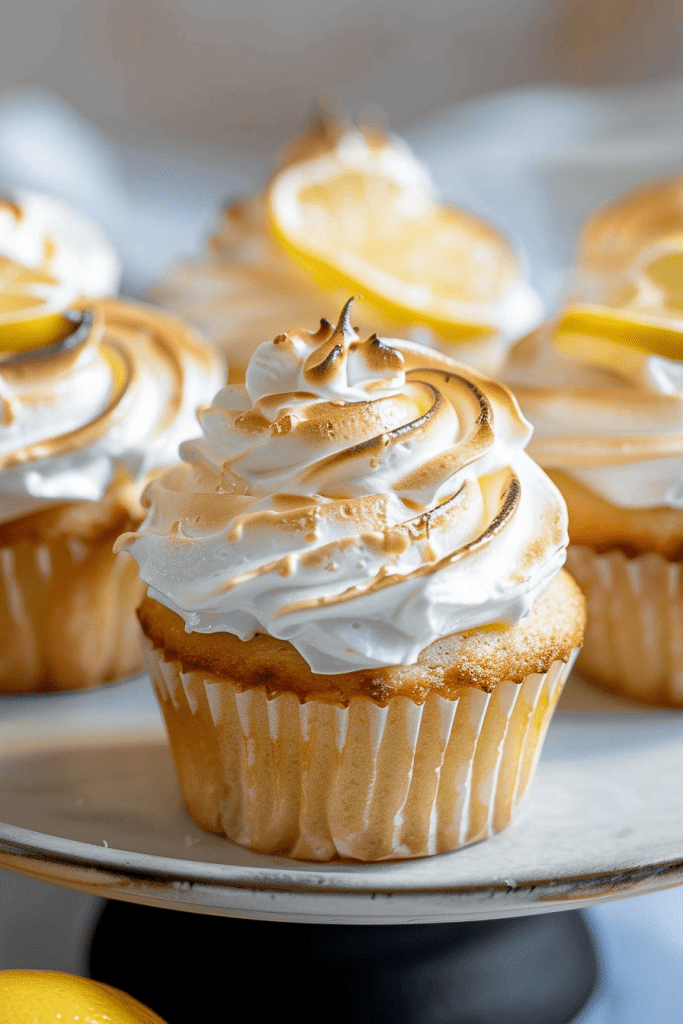 Lemon Meringue Cupcake