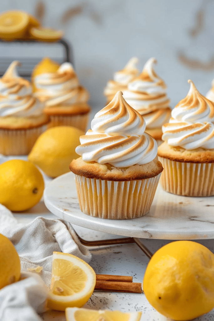 Lemon Meringue Cupcakes