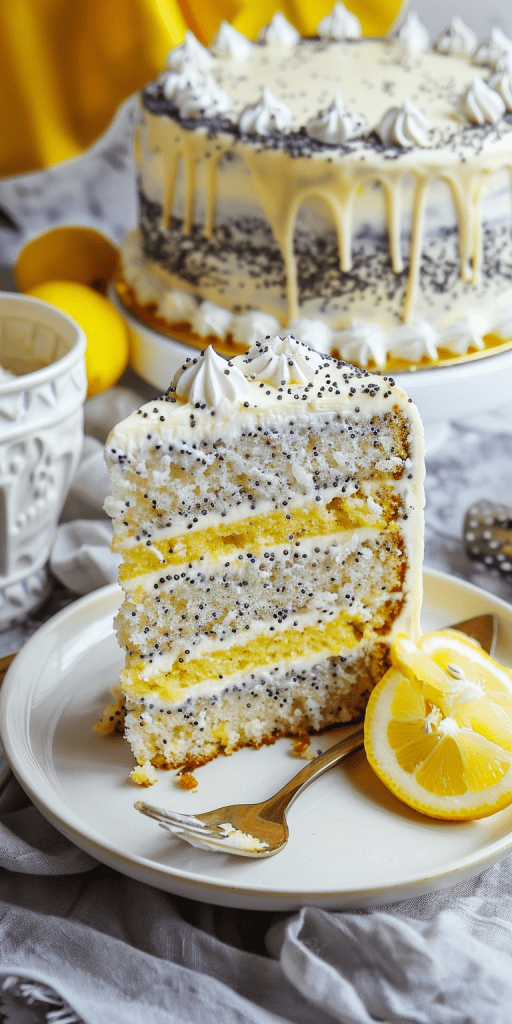 Lemon Poppy Seed Cake Recipes