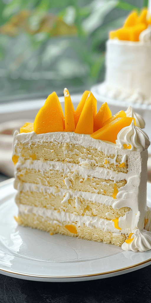 Mango Cake Recipe