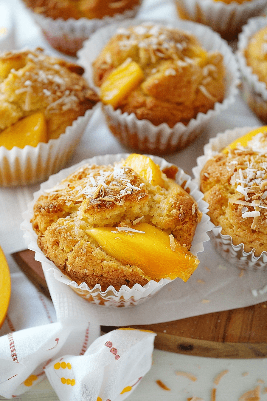 Mango Coconut Muffins Recipes