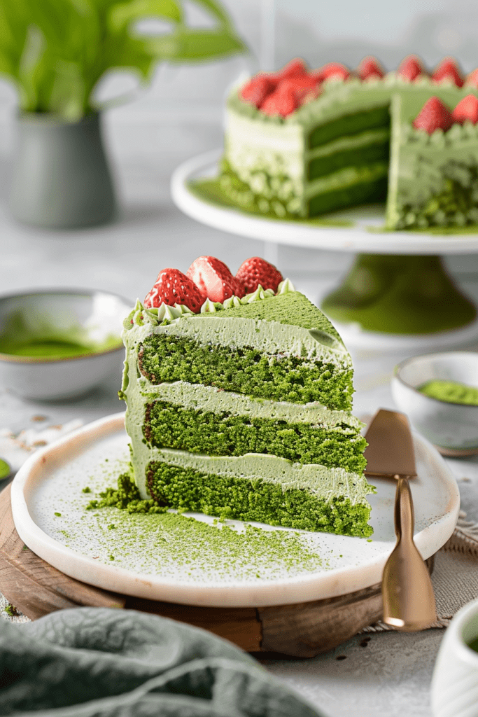 Matcha Green Tea Cake Recipes