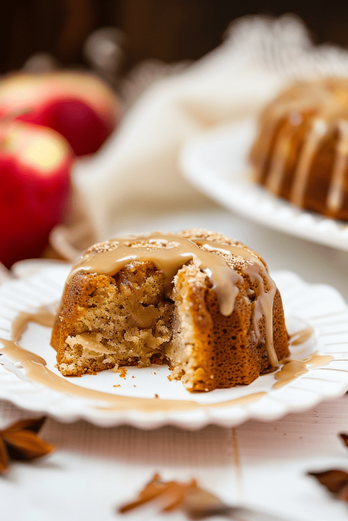 Mini Apple Spice Cakes