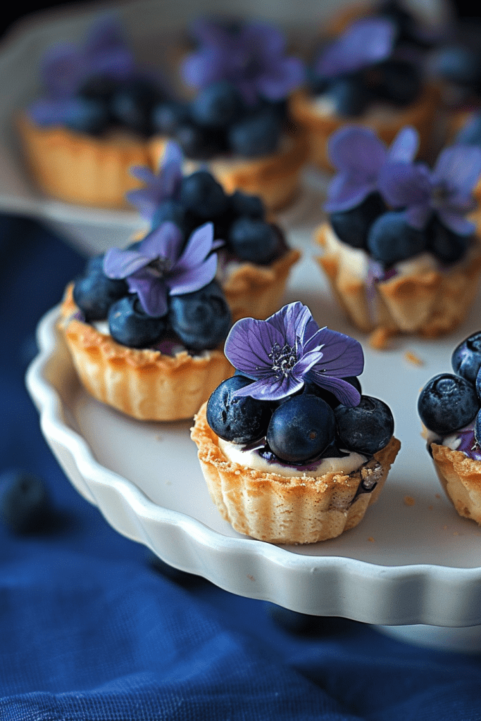 Mini Blueberry Cheesecake Tartlets Recipe