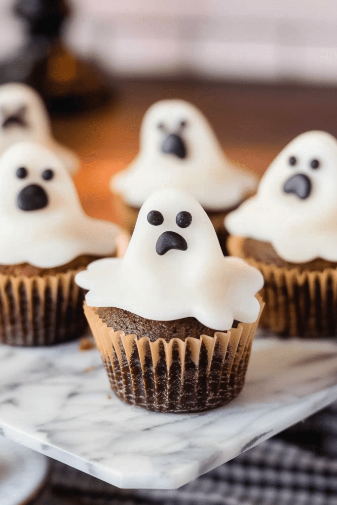 Mini Ghost Cupcake