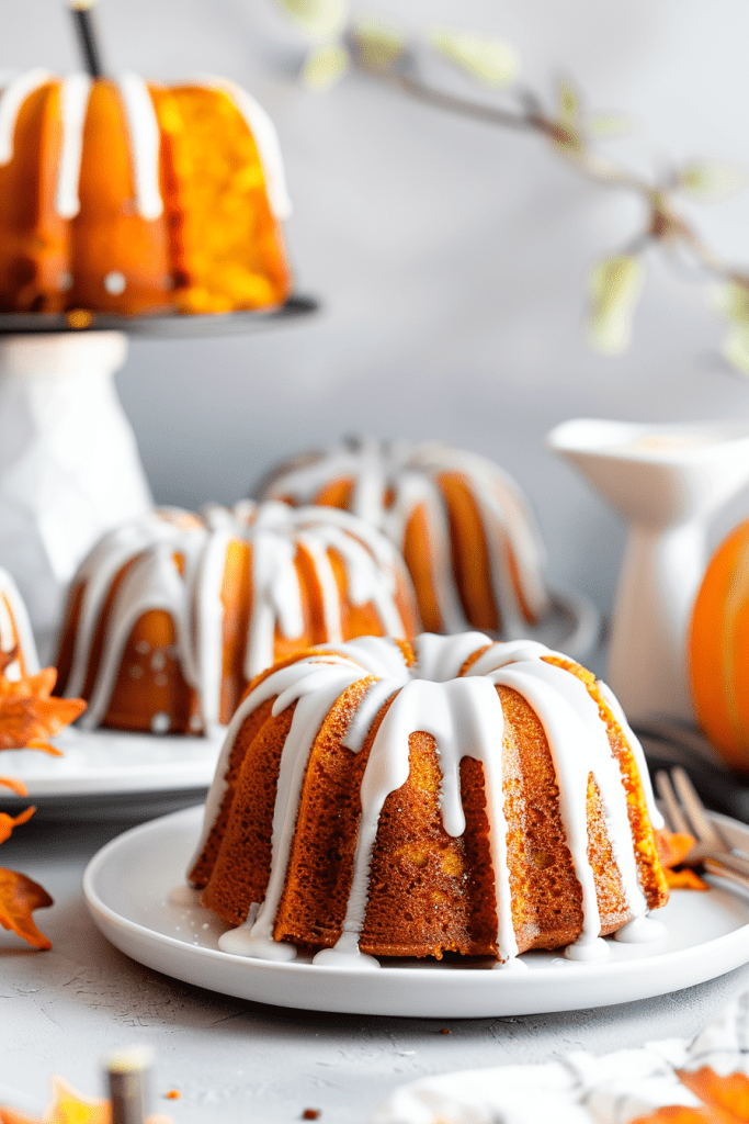 Mini Pumpkin Bundt Cake