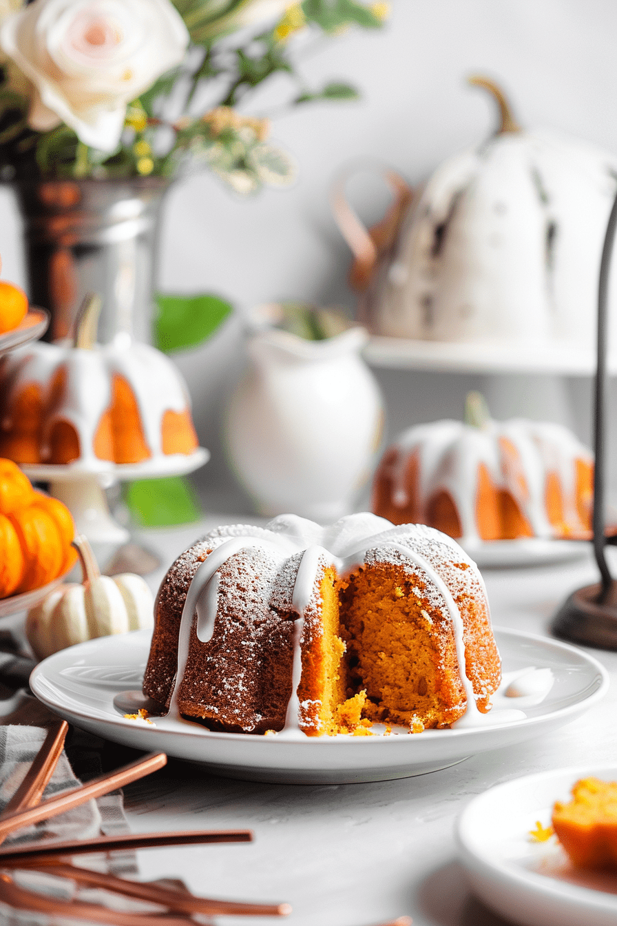 Mini Pumpkin Bundt Cakes Recipes