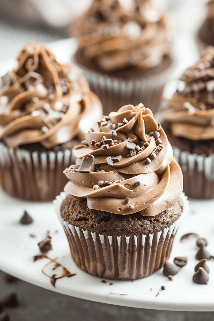 Mocha Nutella Cupcake