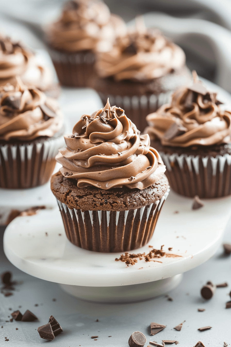 Mocha Nutella Cupcakes Recipe