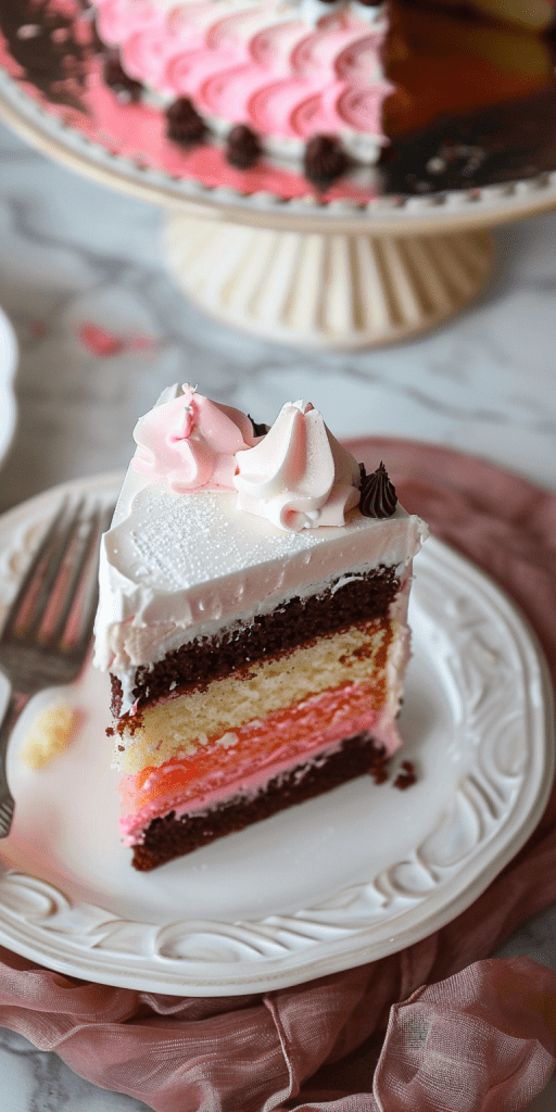 Neapolitan Cake