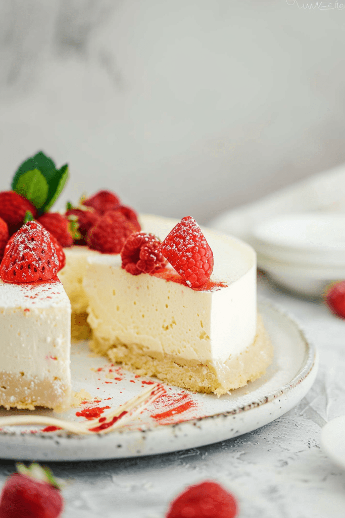 No-Bake Keto Cheesecake