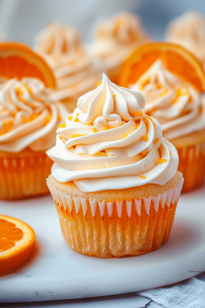 Orange Creamsicle Cupcakes Recipe