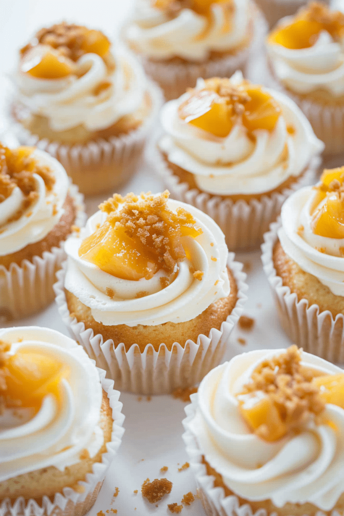 Peach Pie Cupcakes Recipes