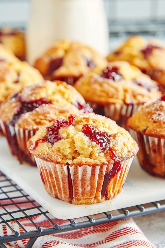 Peanut Butter and Jelly Muffins Recipes