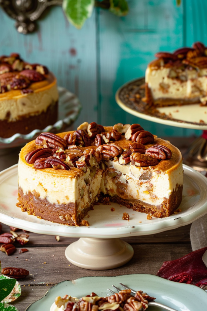 Pecan Pie Cheesecakes