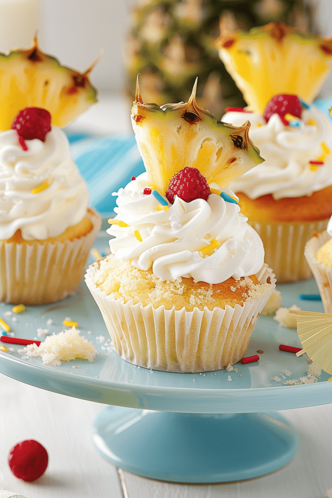 Pina Colada Cupcakes