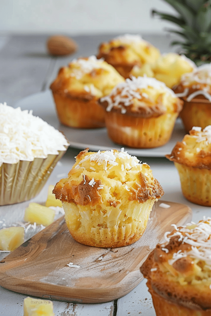 Pineapple Coconut Muffin