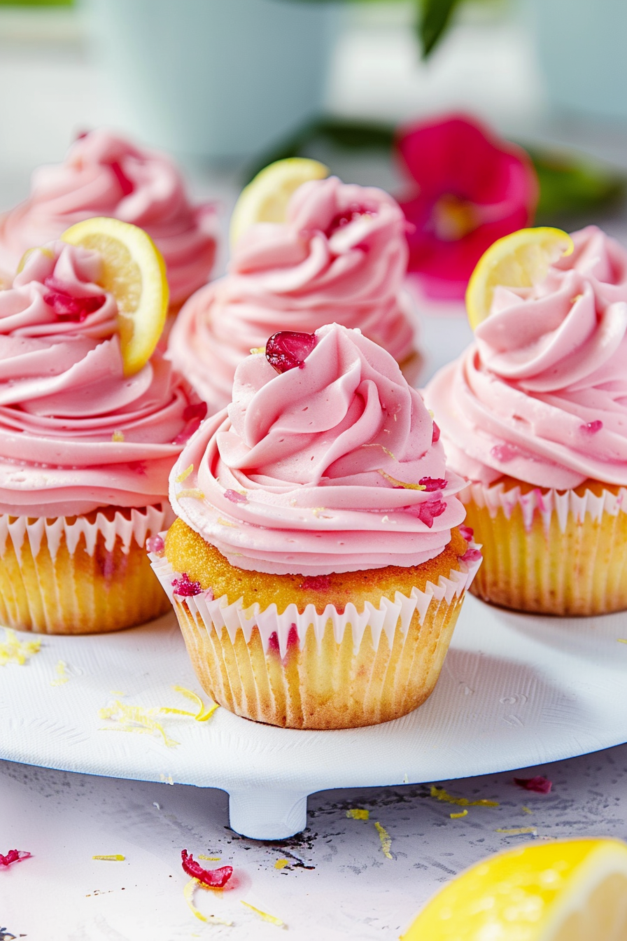 Pink Lemonade Cupcakes Recipe