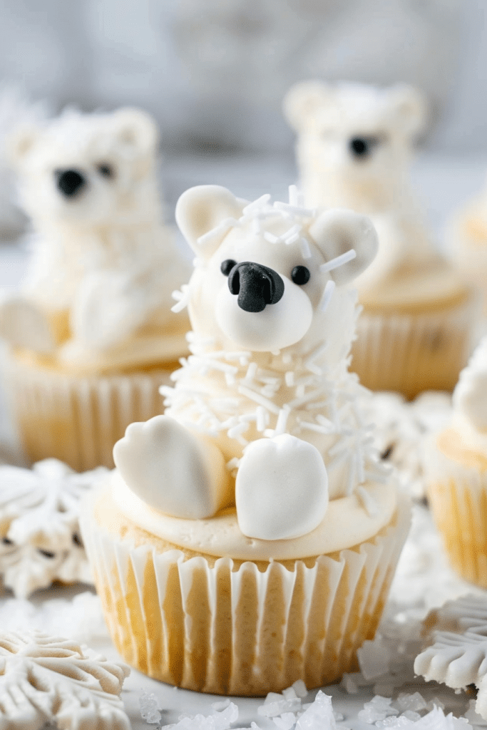 Polar Bear Cupcakes