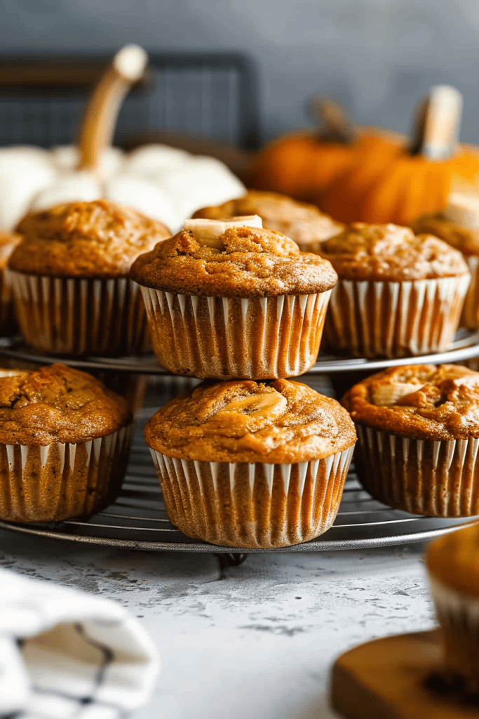 Pumpkin Banana Muffins Recipe