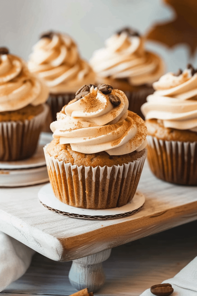 Pumpkin Spice Latte Cupcake