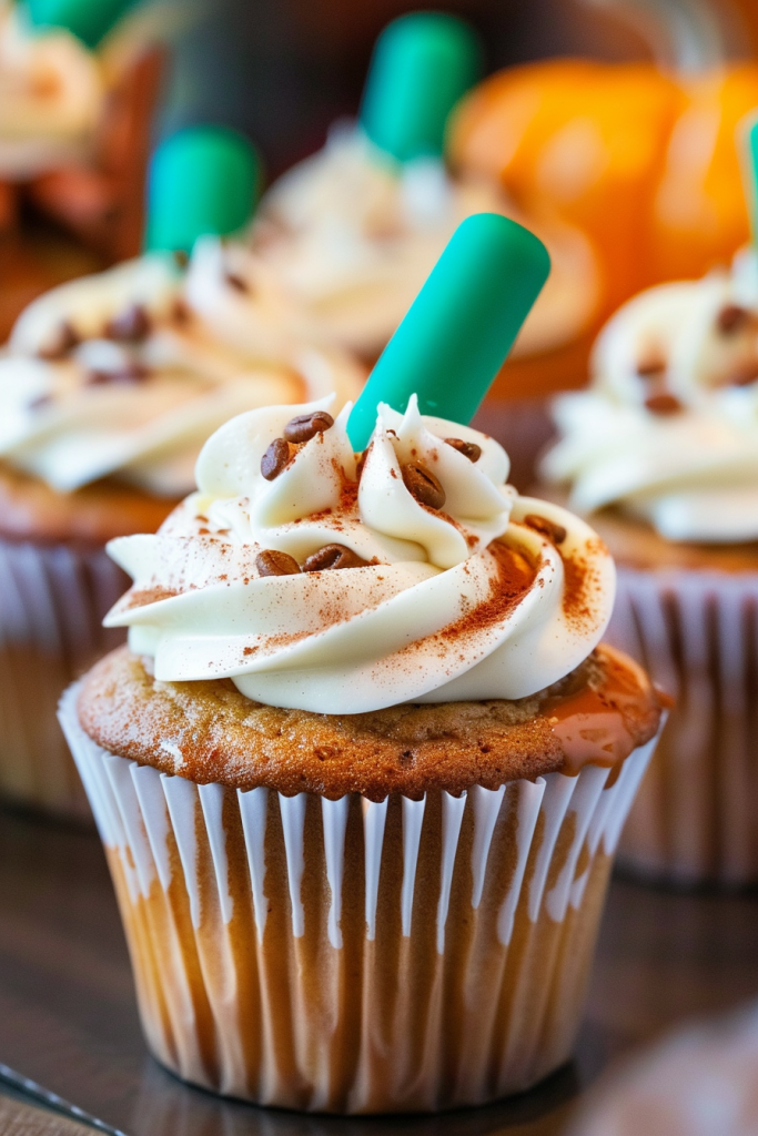 Pumpkin Spice Latte Cupcakes