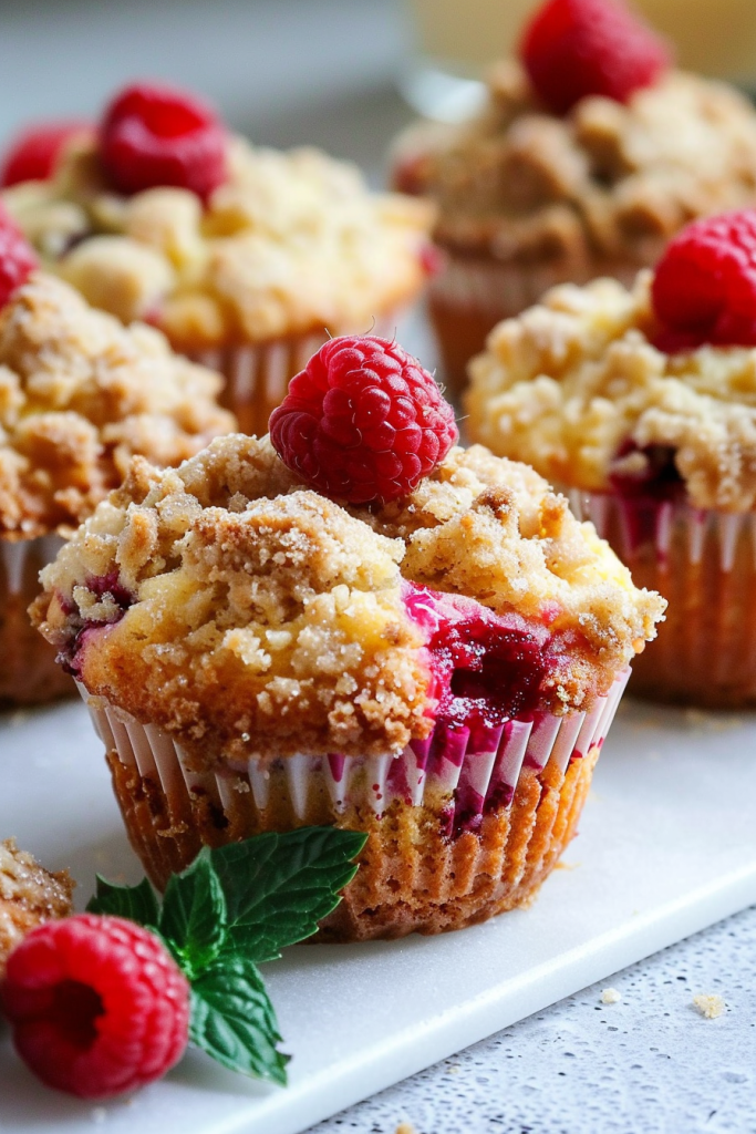 Raspberry Crumb Muffin Recipes