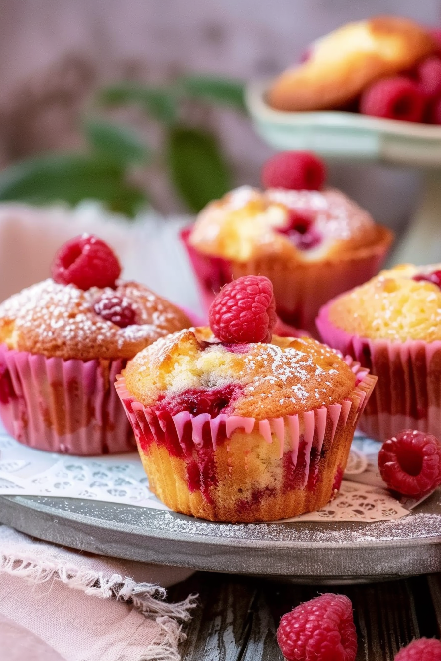 Raspberry Muffins Recipe