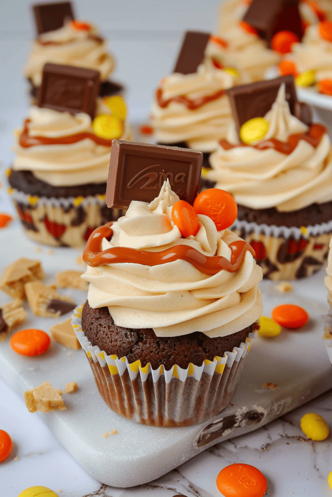 Reese's Peanut Butter Cupcakes