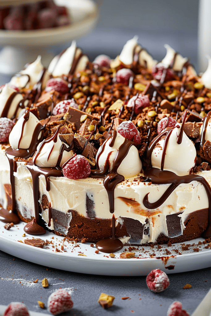 Rocky Road Cheesecake