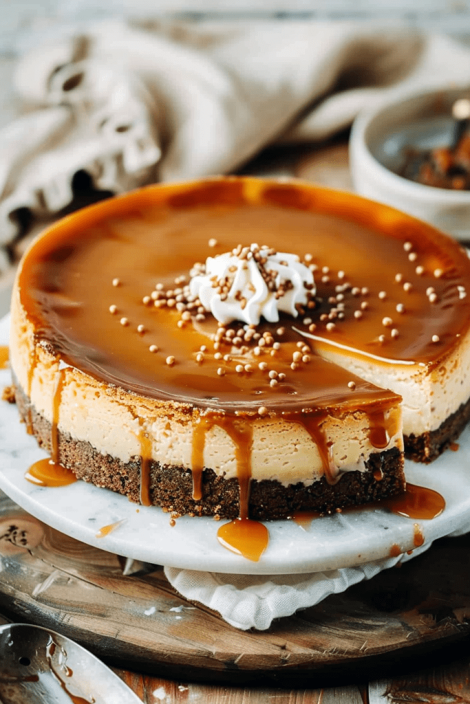 Salted Caramel Cheesecake