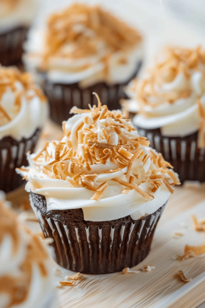 Samoa Cupcakes Toppings