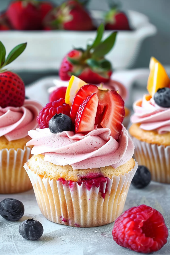 Sangria Cupcakes