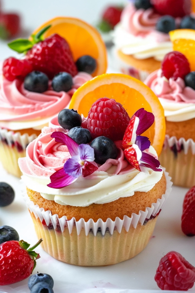 Sangria Cupcakes Recipe