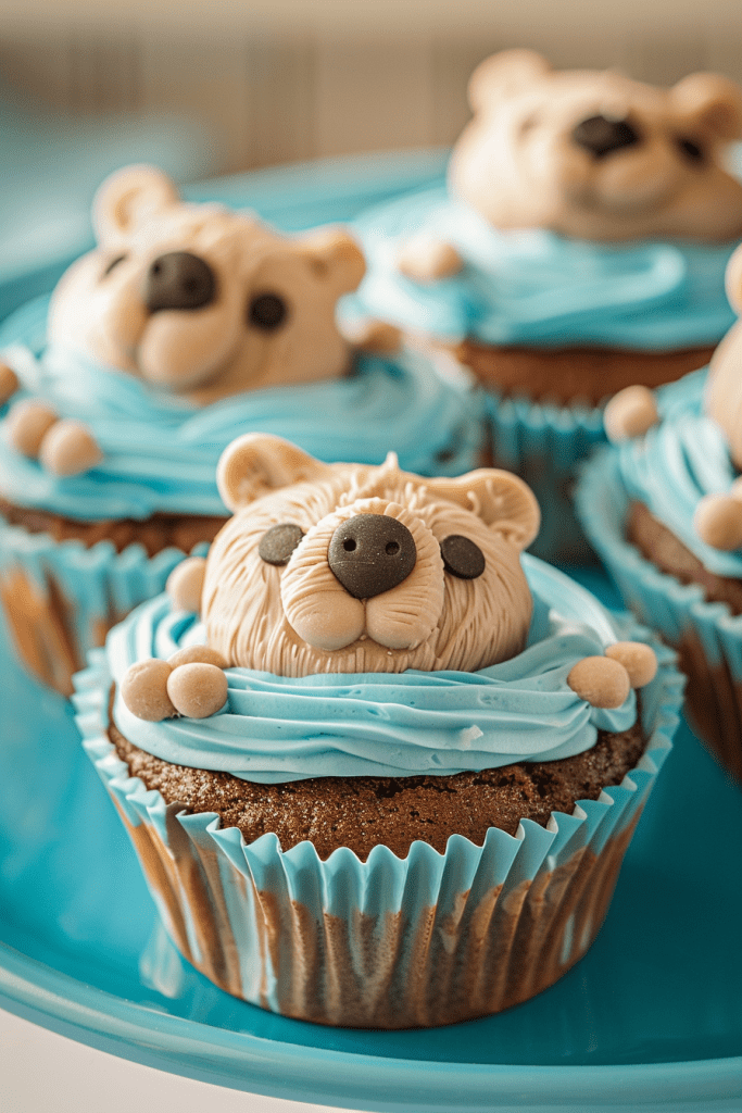 Sea Otter Cupcakes Decoration Tips