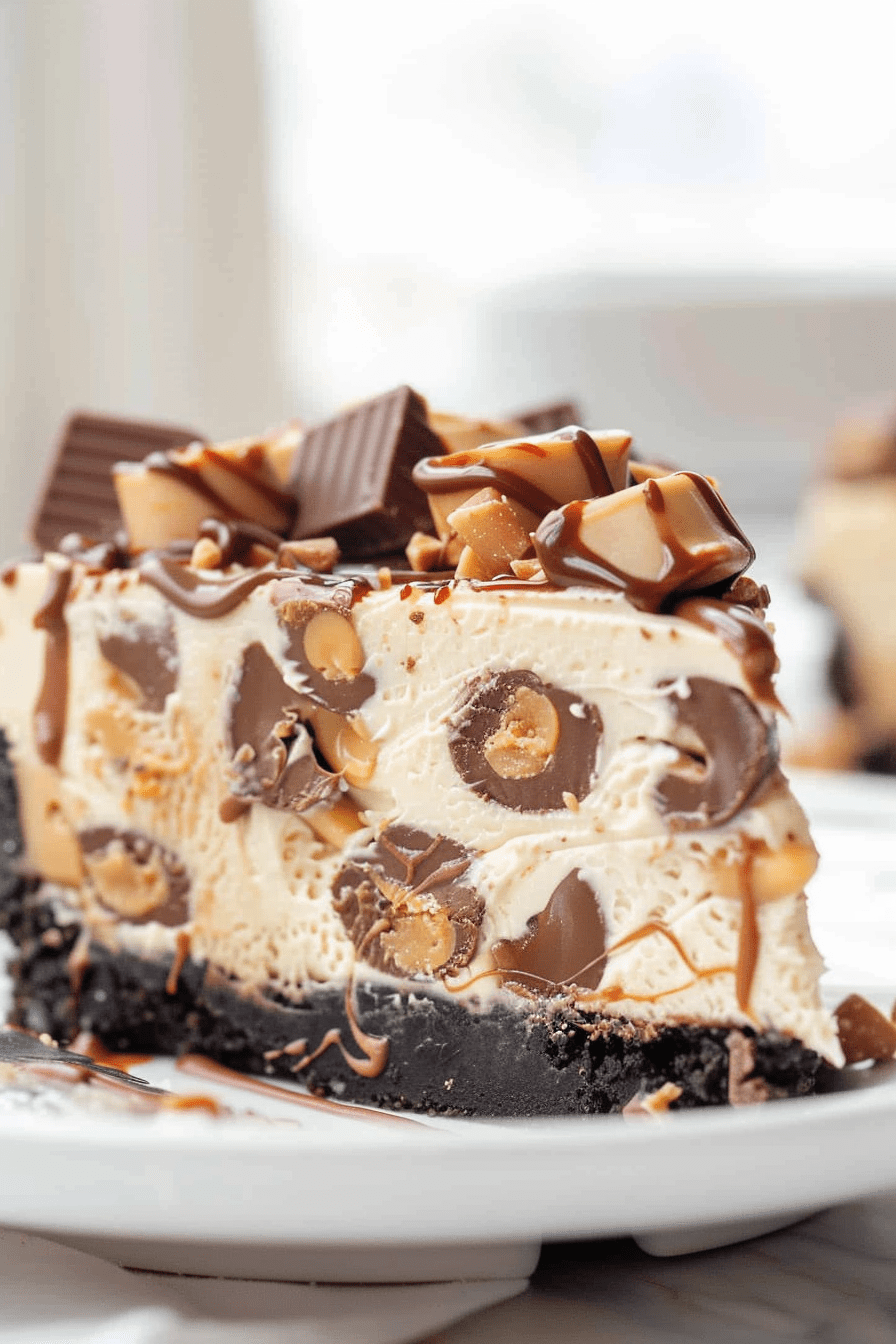 Delicious Reese's Peanut Butter Cup Cheesecake Recipe: Step-by-Step ...