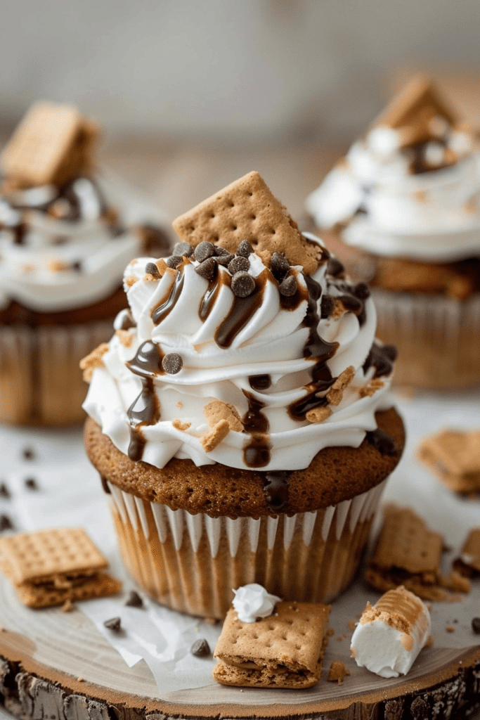 S’mores Cupcakes