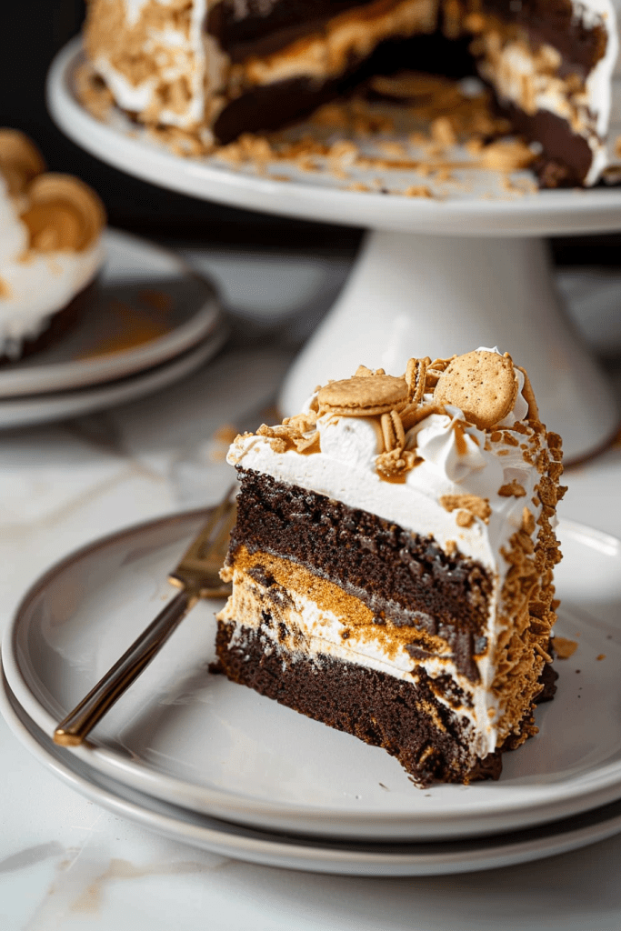 S'mores Layer Cake