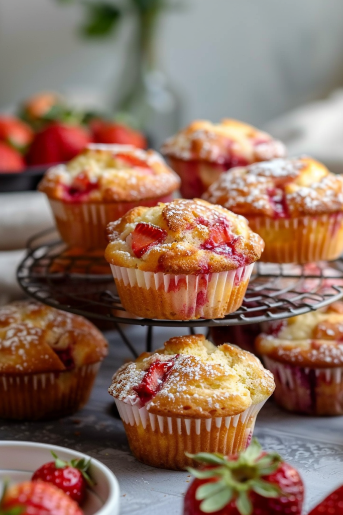 Storage Strawberry Muffins