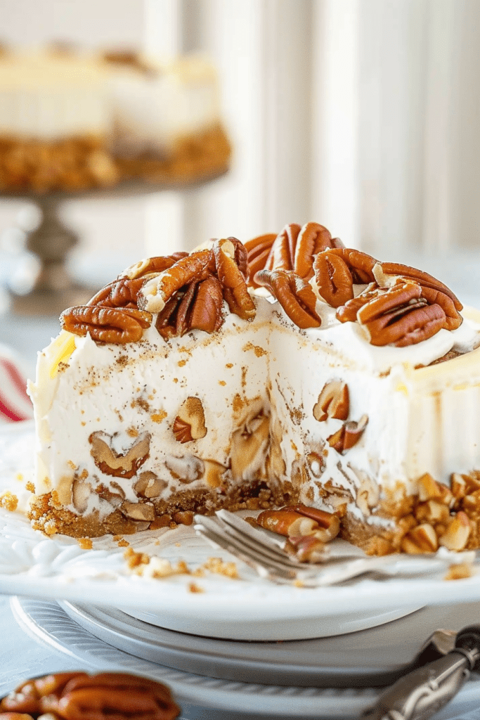 Storage Browned Butter Pecan Cheesecake