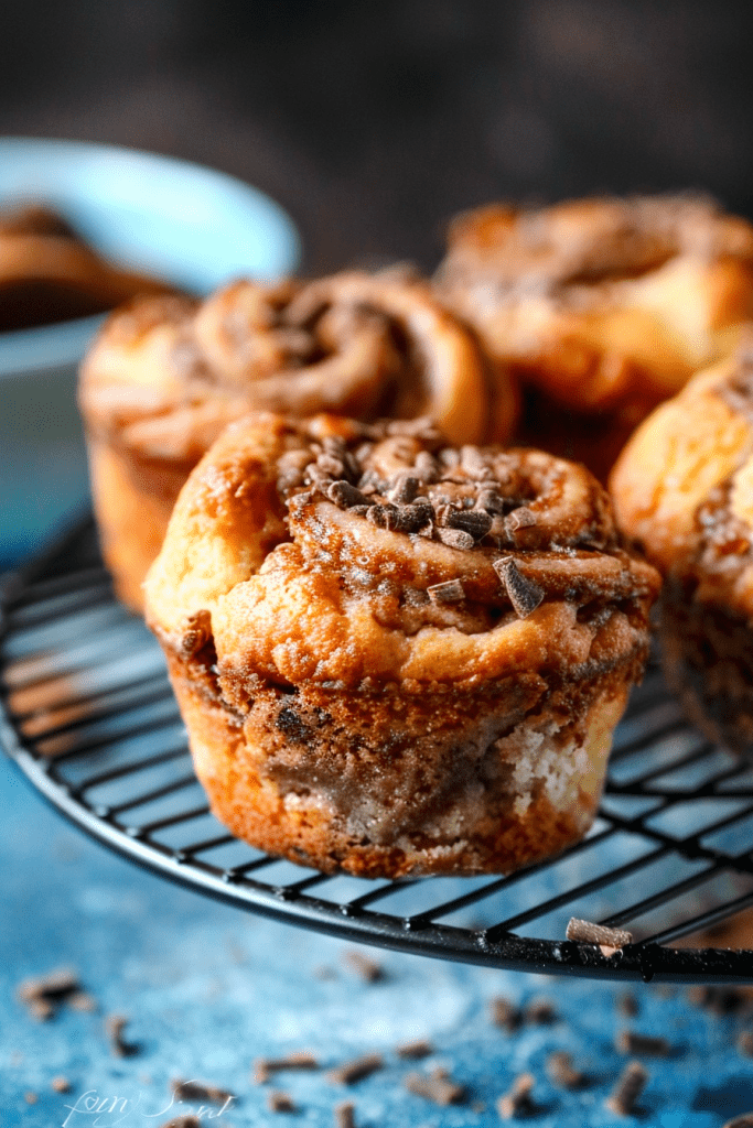 Storage Cinnamon Chocolate Babka Muffins