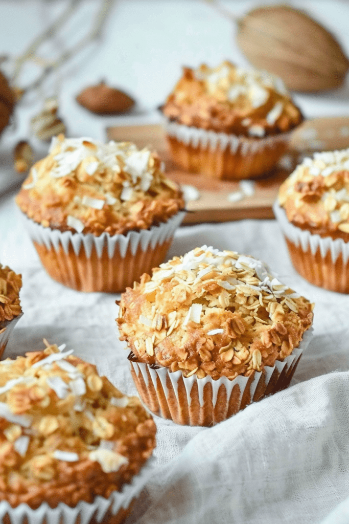 Storage Coconut Oat Muffins