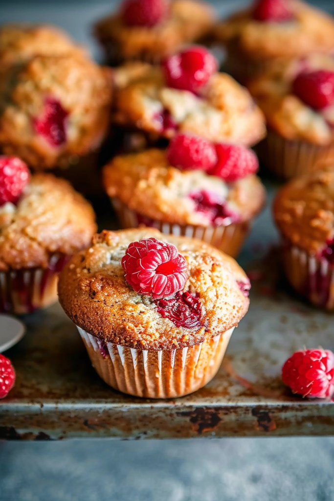 Storage Greek Yogurt Raspberry Muffins