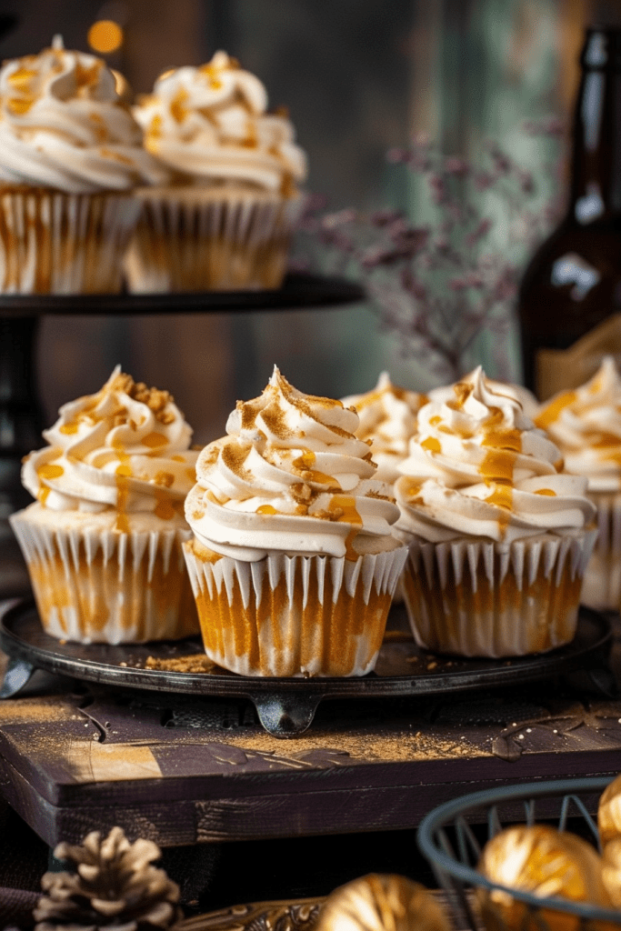 Storage Harry Potter Butterbeer Cupcakes