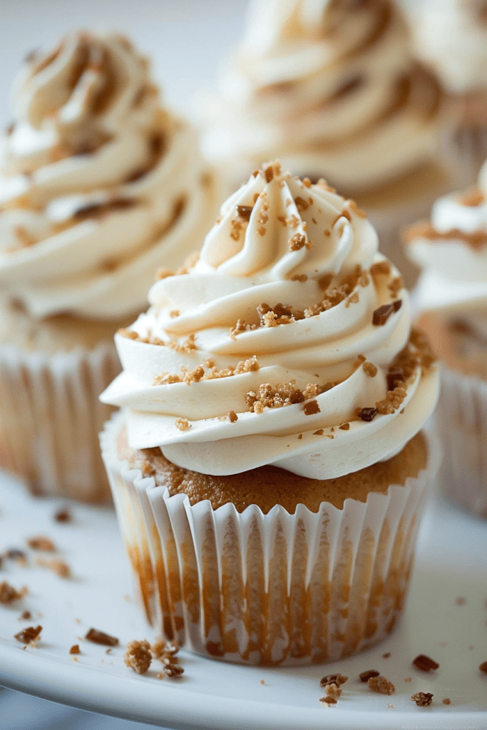 Storage Italian Cream Cupcakes