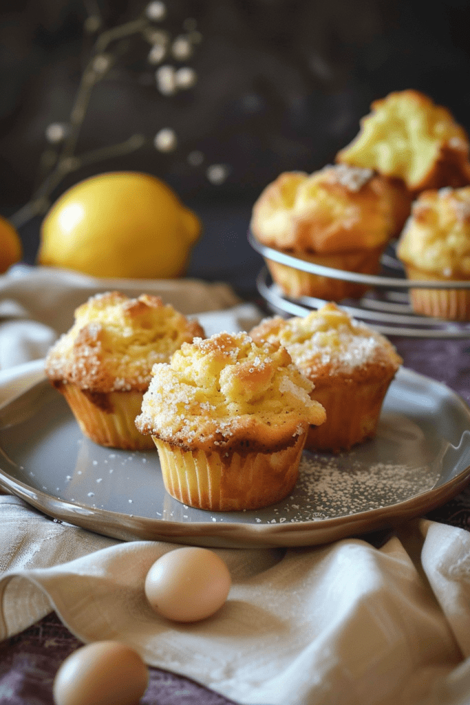 Storage Lemon Ricotta Muffins