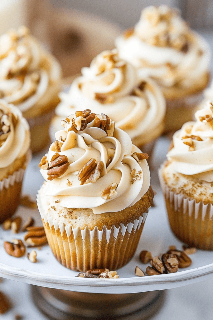 Storage Maple Butter Pecan Cupcakes