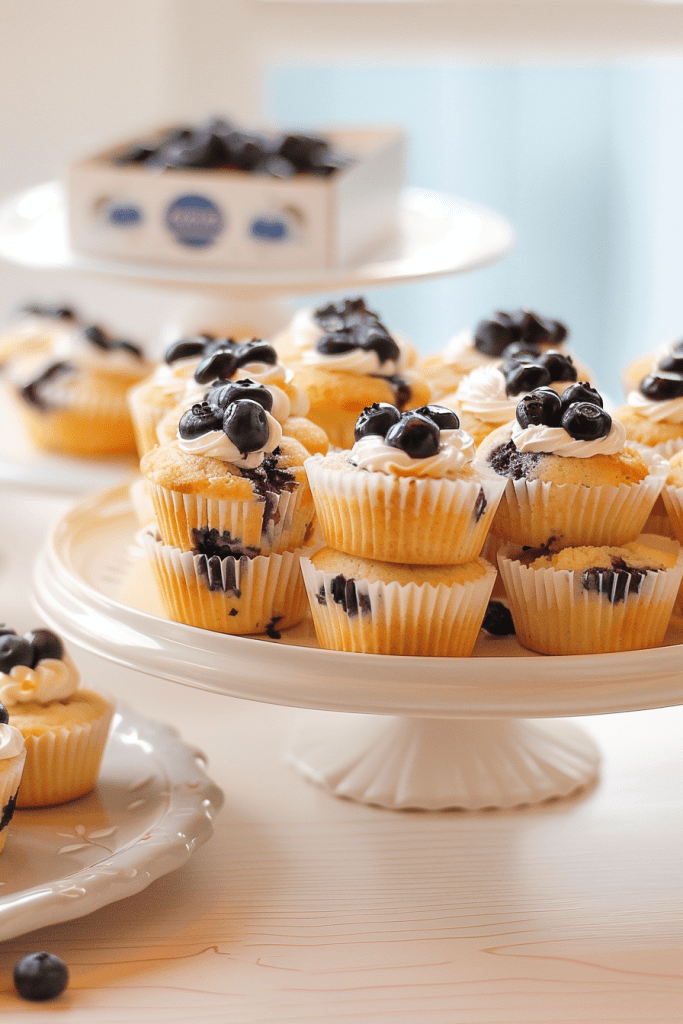 Storage Mini Blueberry Muffins